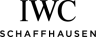 Logo IWC Schaffhausen En noir, on peut lire "IWC" en gros caractères et aucun en lettres majuscules en dessous n'indique "Schaffhausen".