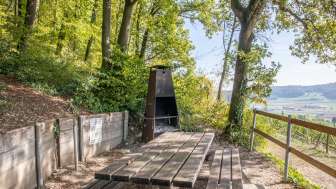 Barbecue "au-dessus des vignes Barbecue "au-dessus des vignes