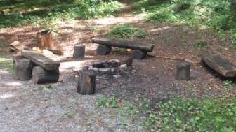 Aire de barbecue de Warthau