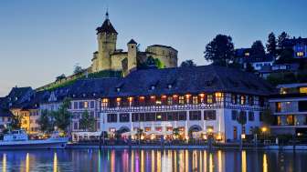 Güterhof - Gastronomie au bord du Rhin