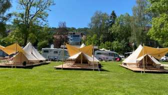 Installation de loisirs Rheinwiese - Camping Schaffhausen - Restaurant RheinGenuss
