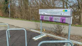 Station de recharge pour vélos électriques Schloss Laufen