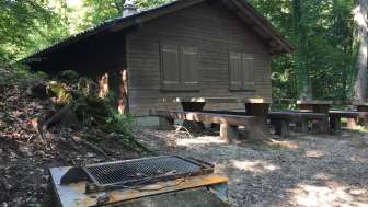 Cabane du Wegenbach avec barbecue