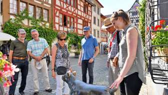 Visite guidée de la vieille ville Stein am Rhein pour les personnes malvoyantes
