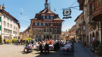 Café, boulangerie - pâtisserie Walz "Zum Steinenen Trauben" (au raisin)