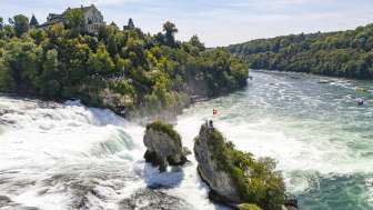 Les chutes du Rhin à la carte
